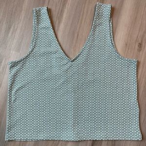 NWOT Madewell patterned tank top